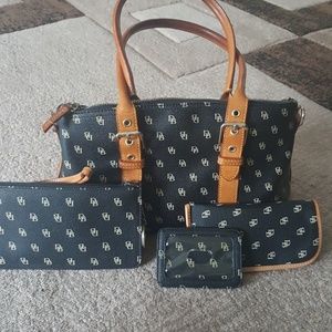 Dooney and Bourke purse and accessories